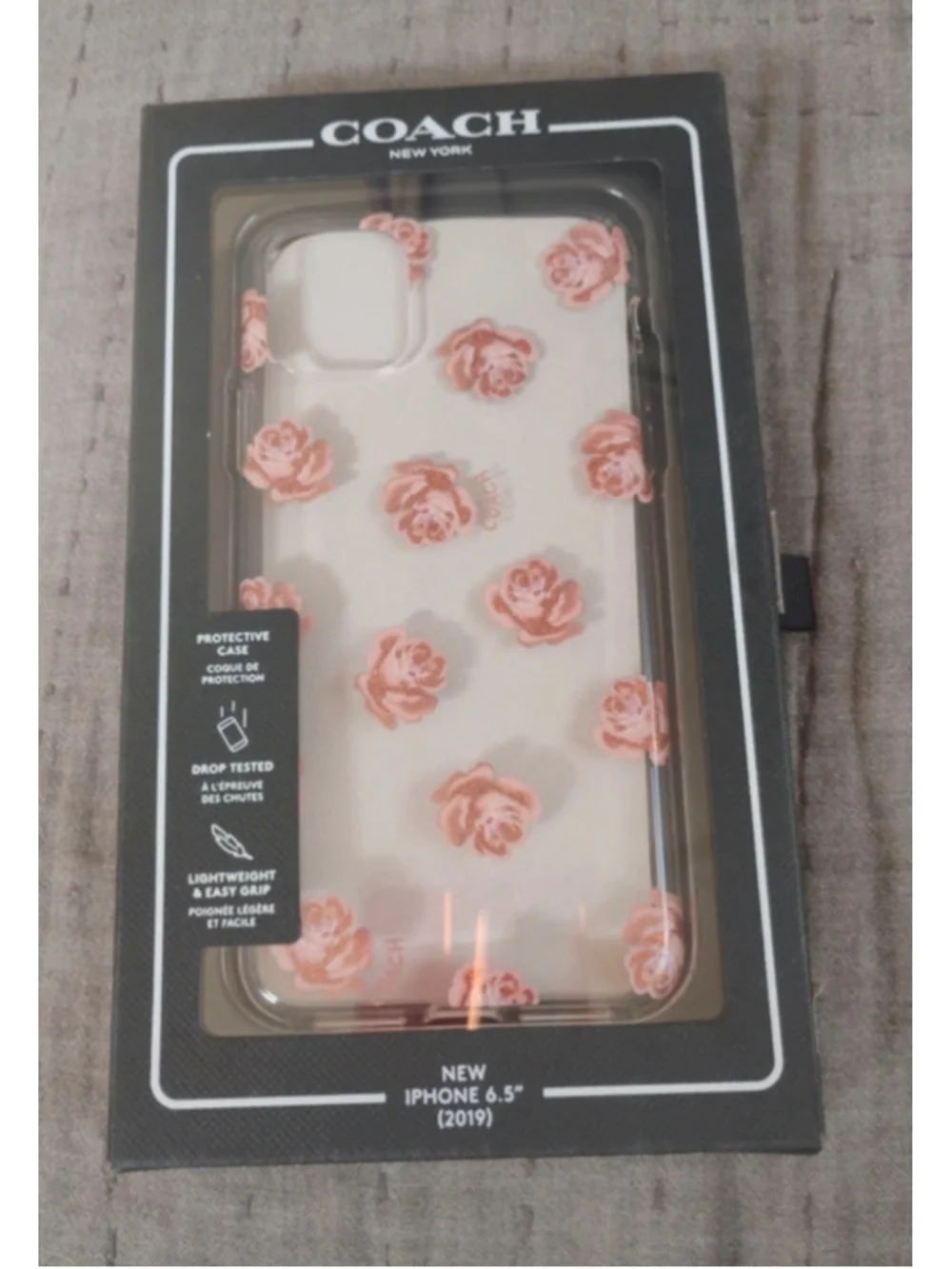 Coach protective phone case
